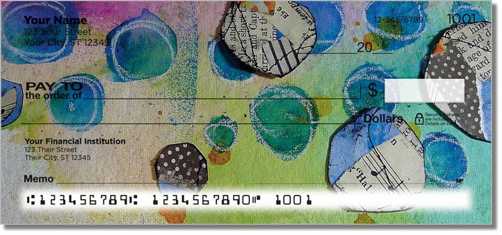 Paper Circle Personal Checks