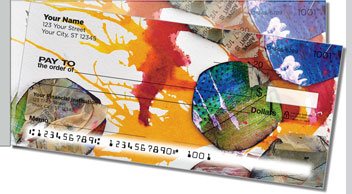 Paper Circle Side Tear Personalized Checks