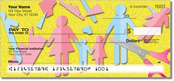 Paper Cutout Checks