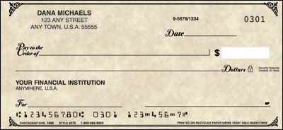 Parchment Personal Checks