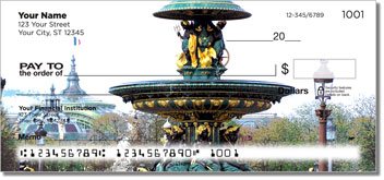 Paris Personalized Checks