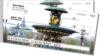 Paris Side Tear Personalized Checks