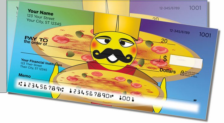 Party Chef Side Tear Personal Checks