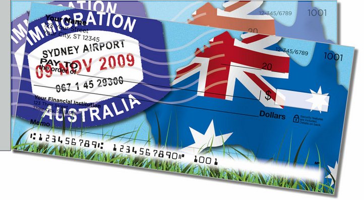Passport Side Tear Personal Checks