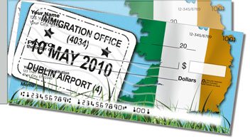 Passport Side Tear Personalized Checks