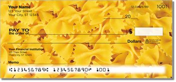 Pasta Personalized Checks