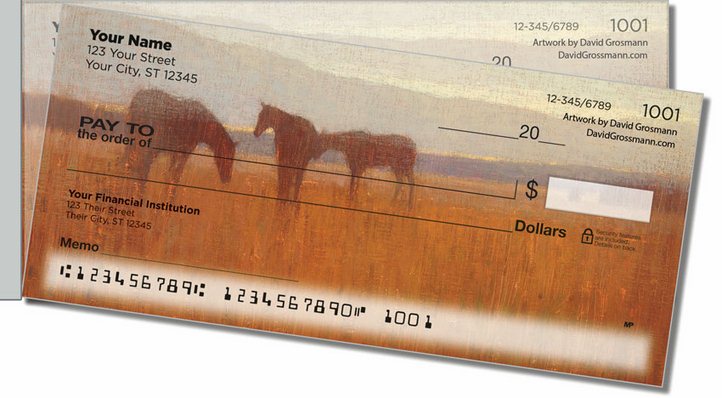 Pastoral Side Tear Personal Checks