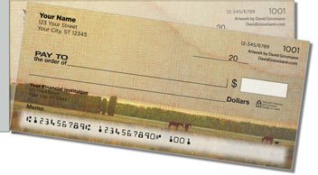 Pastoral Side Tear Personalized Checks