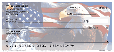 Patriotic Personal Checks