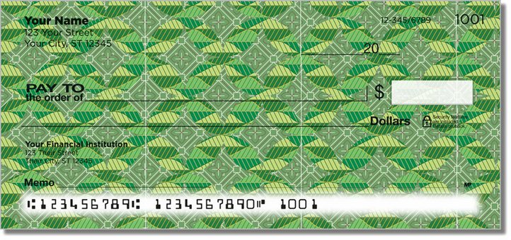 Patterns in Green Personal Checks