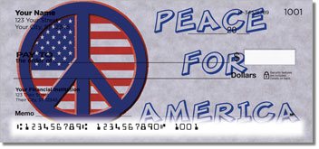 Peace Sign Design Checks