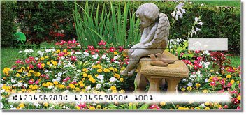 Peaceful Garden Personalized Checks
