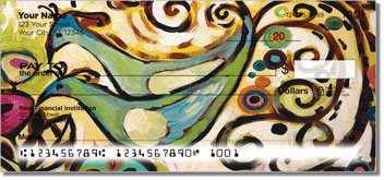 Peacock Art Checks