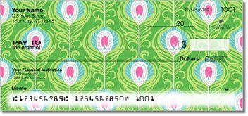 Peacock Feathers Design Checks