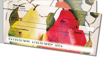 Pear Side Tear Personalized Checks