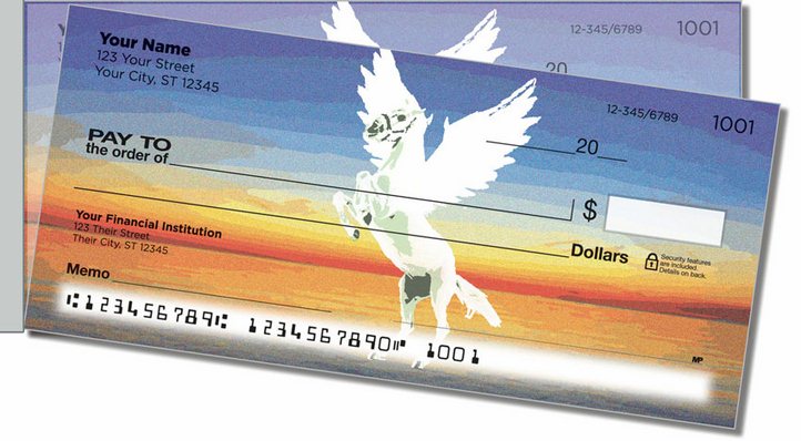 Pegasus Side Tear Personal Checks
