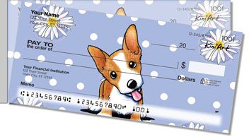 Pembroke Welsh Corgi Side Tear Design Checks