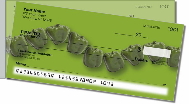 Pepper String Side Tear Personal Checks
