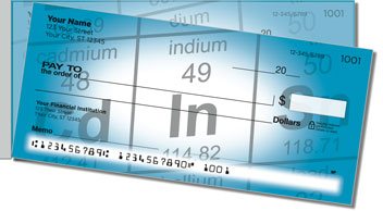 Periodic Chart Side Tear Personalized Checks