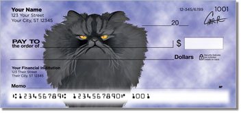 Persian Cat Design Checks