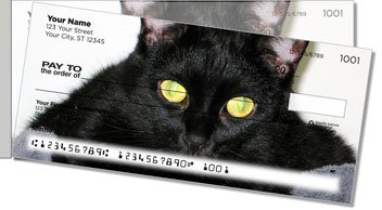 Pet Cat Side Tear Personalized Checks