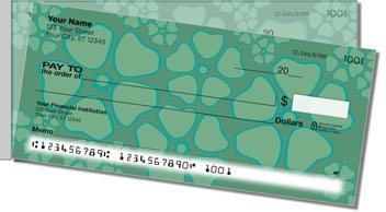 Petal Pattern Side Tear Design Checks