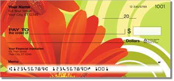 Petal Power Personalized Checks