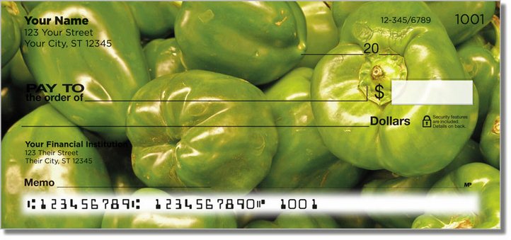 Photogenic Pepper Personal Checks