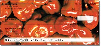 Photogenic Pepper Personalized Checks