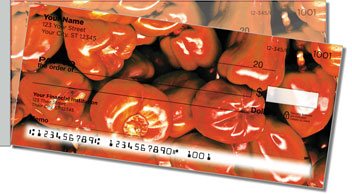 Photogenic Pepper Side Tear Personalized Checks