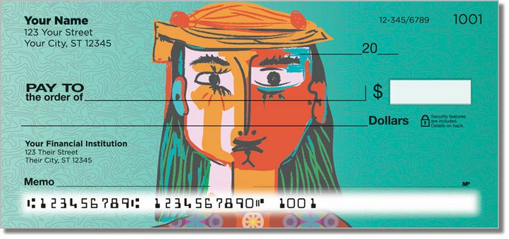Picasso Portrait Personal Checks
