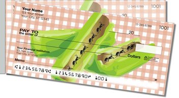 Picnic Ants Side Tear Design Checks