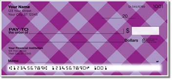 Picnic Plaid Personalized Checks