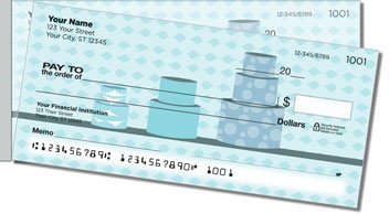 Piece of Cake Side Tear Personalized Checks