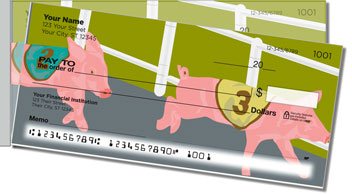 Pig Racing Side Tear Design Checks