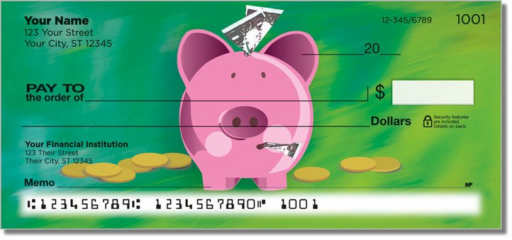 Piggy Bank Personal Checks