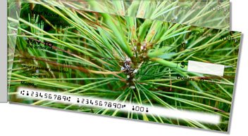 Pine Tree Side Tear Personalized Checks