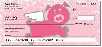 Pink Pig Design Checks