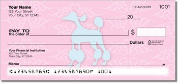 Pink Poodle Checks