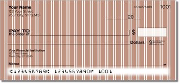 Pinstripe 2 Personalized Checks