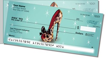 Pinup Shoes Side Tear Personalized Checks