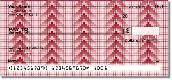 Pixel Pattern Personal Checks - Personal Checks TM