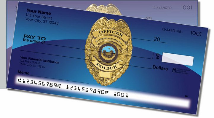 Police Side Tear Personal Checks - Personal Checks TM