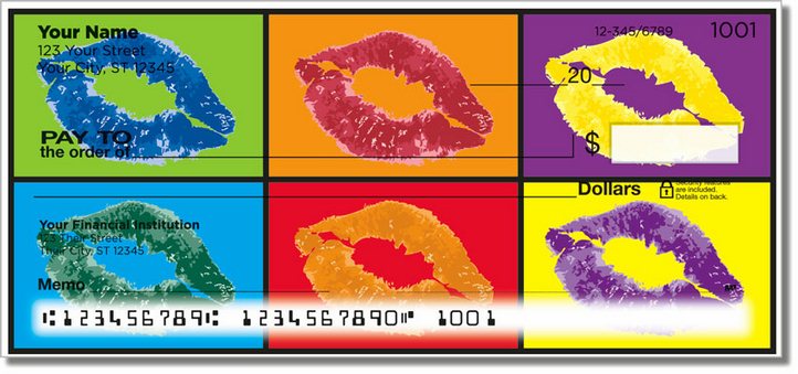 Pop Art Personal Checks