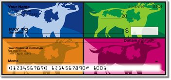 Pop Art Personalized Checks