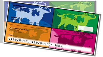 Pop Art Side Tear Personalized Checks