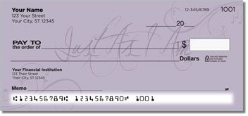 Popular Hymn Personalized Checks