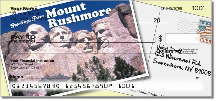 Postcard Personal Checks