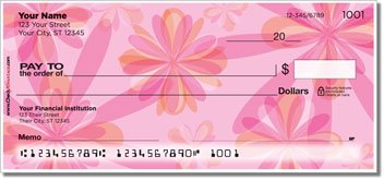 Pretty Petals Personalized Checks