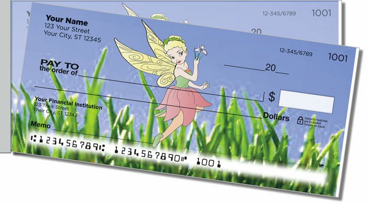 Pretty Pixie Side Tear Personal Checks